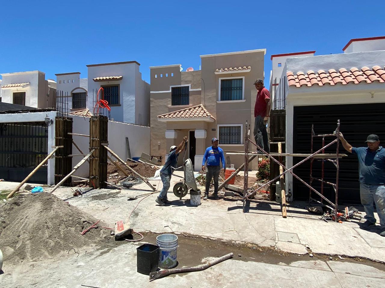 Cocheras de concreto, trabajo realizado por CONSPAC